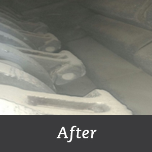 Clinker hammer wear after